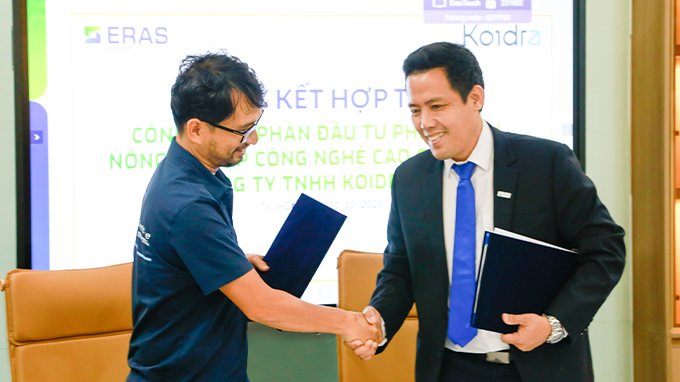 ERAS GROUP VÀ KOIDRA “BẮT TAY” NÂNG TẦM GIÁ TRỊ SẢN XUẤT NÔNG NGHIỆP BỀN VỮNG